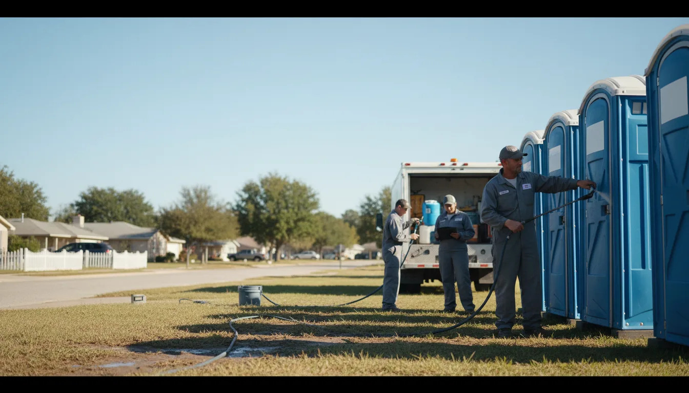Long-Term Portable Toilet Rental in Pulaski, GA near me